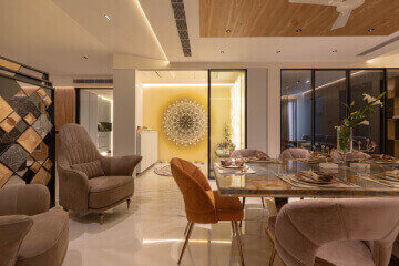Minimalist residential hallway and entrance interior decor