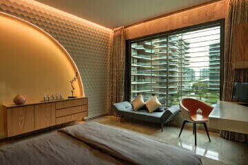 Premium residential apartment interior layout and styling